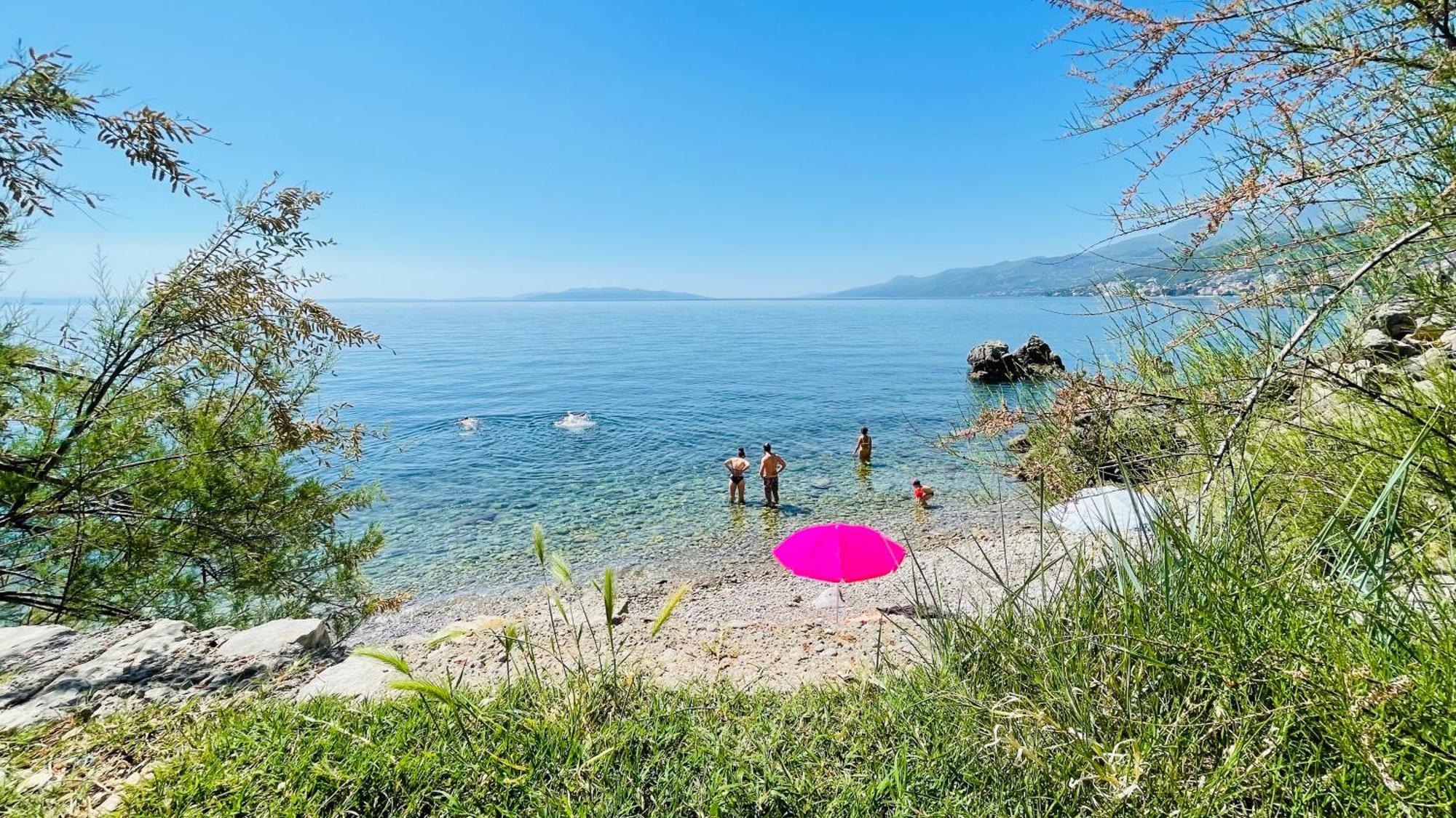 Cozy Apartment Bosnjak Near Opatija, With Sea View Terrace, Air Condition, Free Private Parking Ičići Zewnętrze zdjęcie